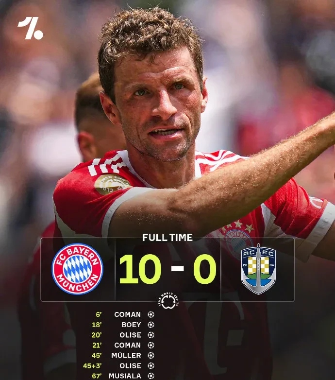 拜仁横扫葡萄牙，登顶欧冠强